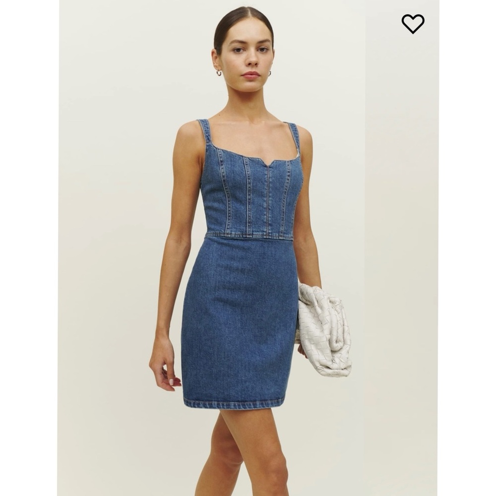 Reformation Jolie Bustier Mini Dress